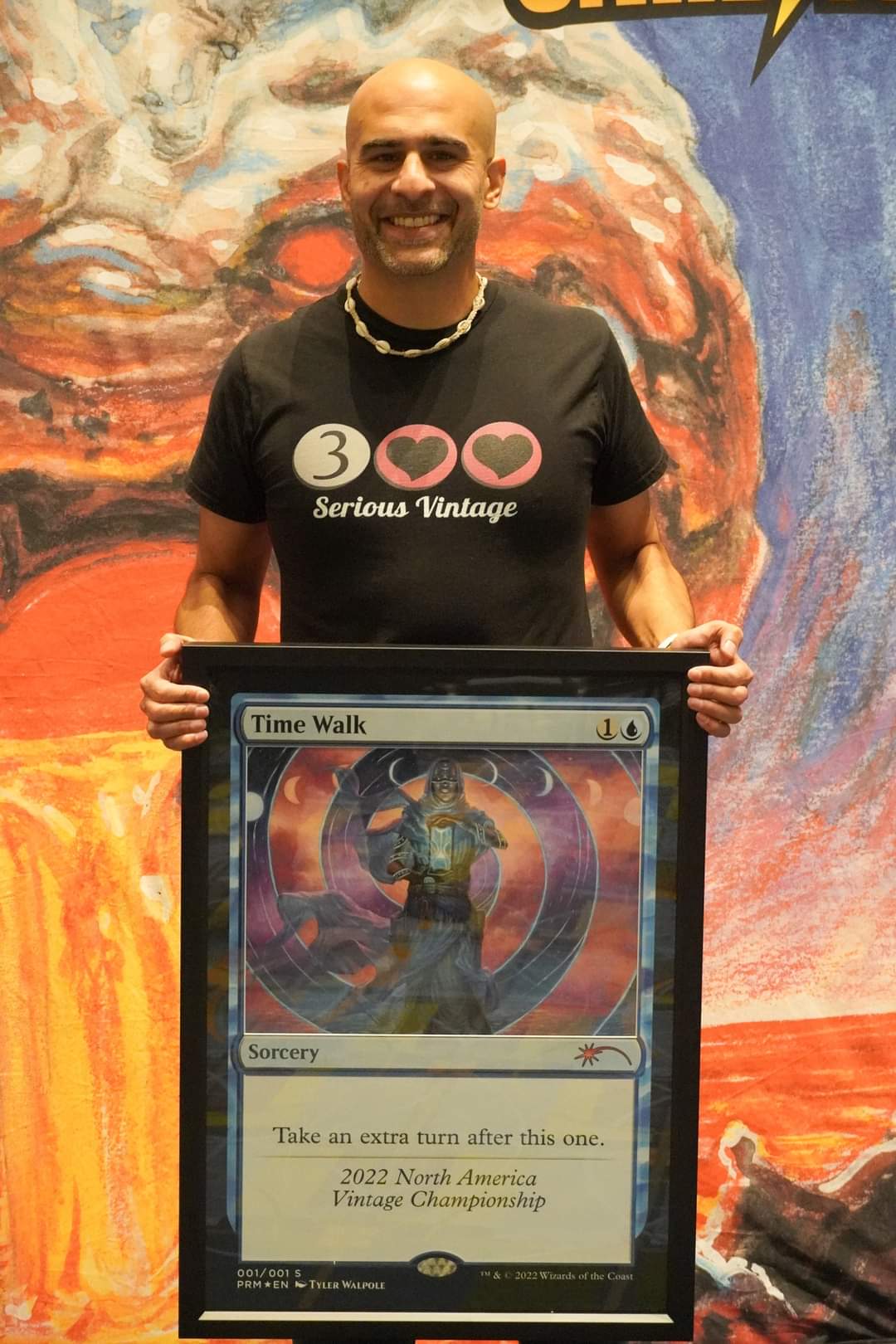 Holding the Painting