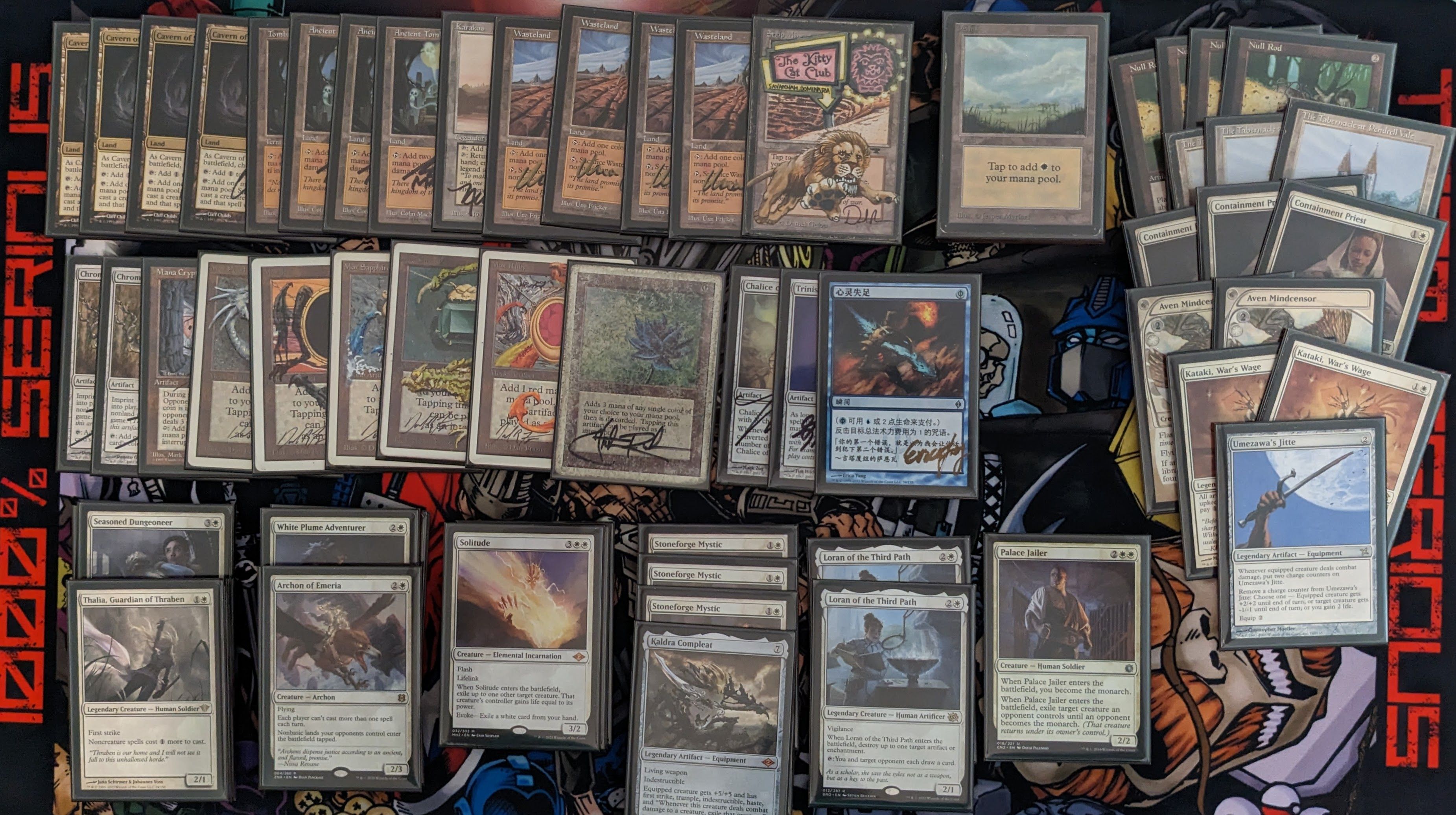 So Many Unsigned Cards