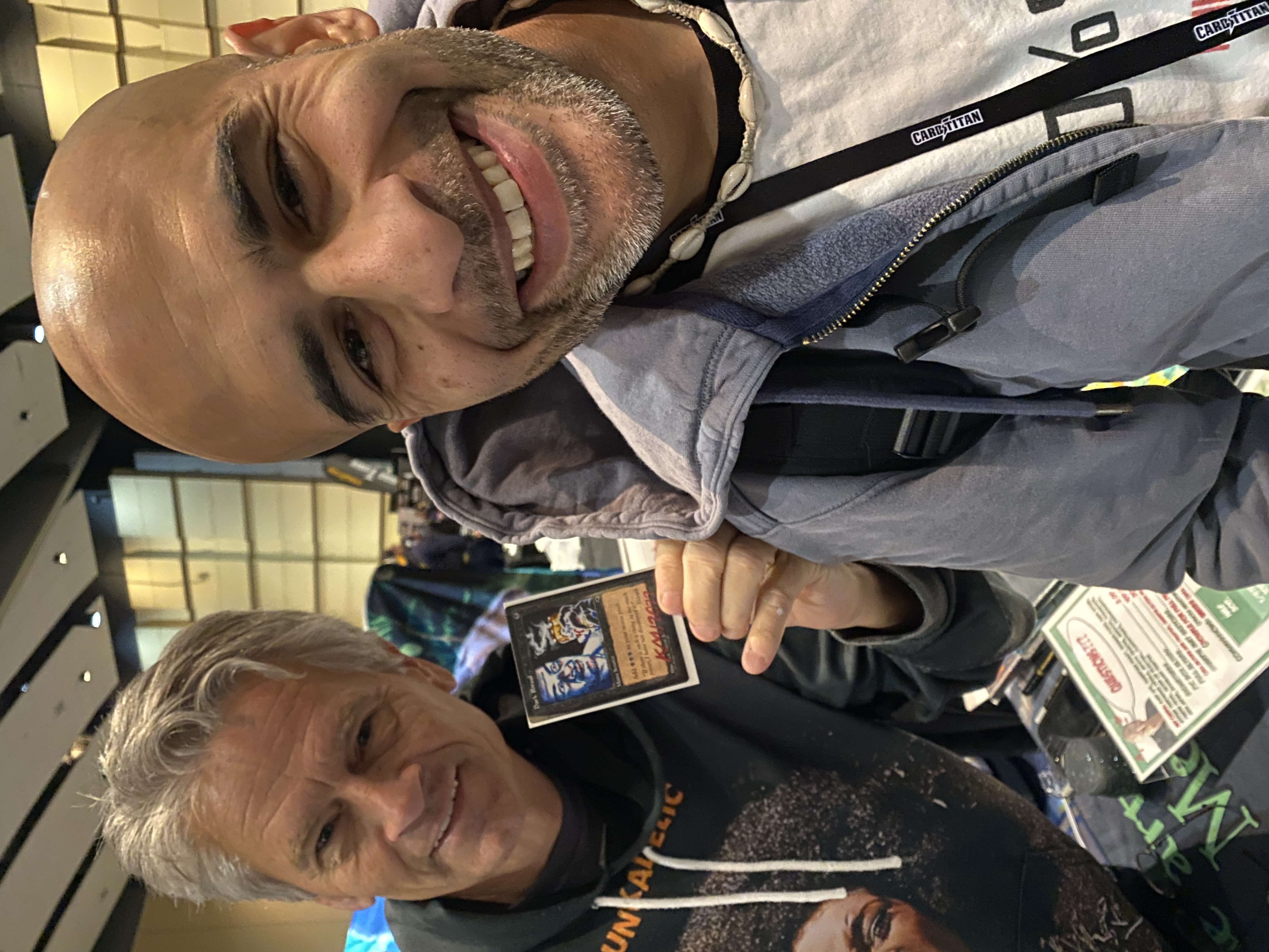 Ken Posing with Rajah Ritual