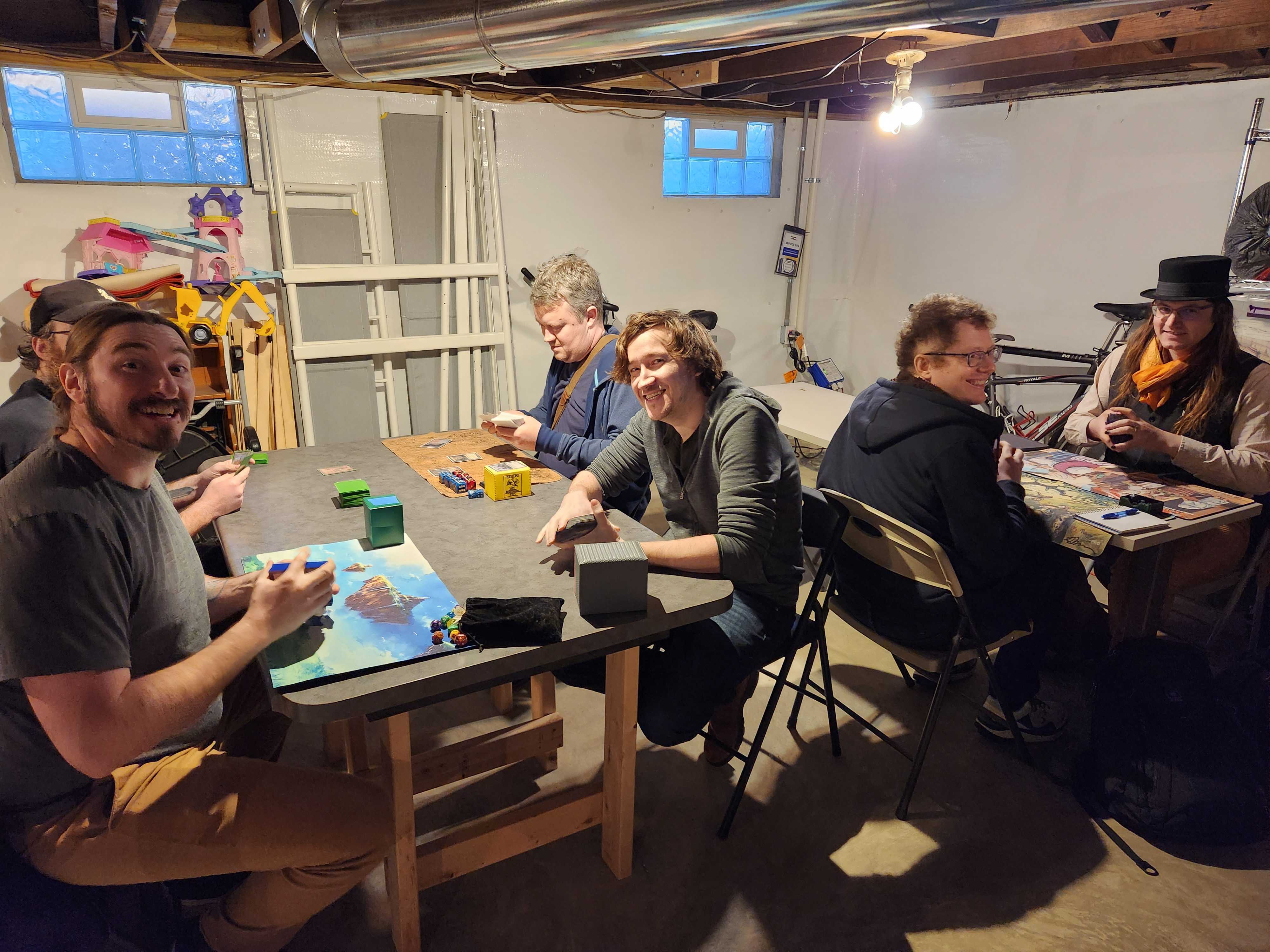 Battling in the Basement