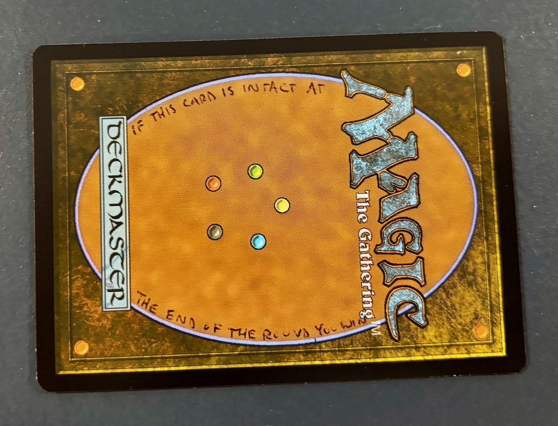 secret card back task